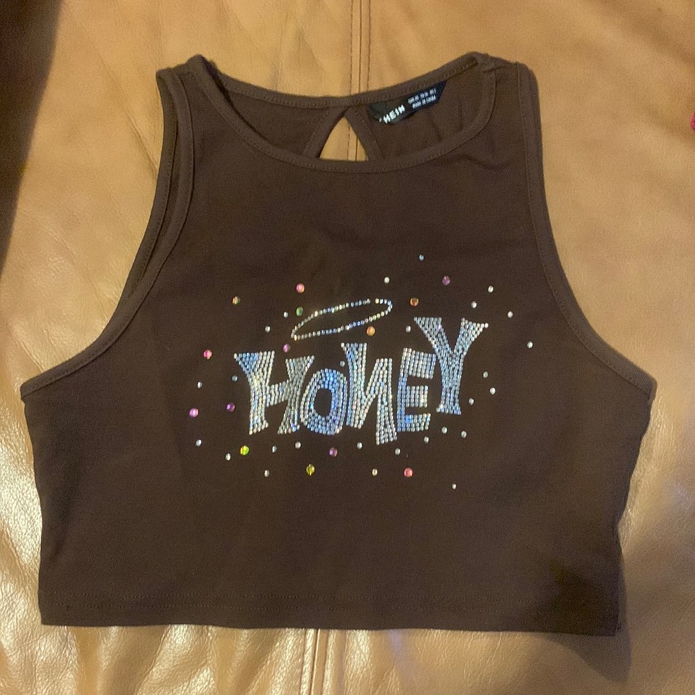 Rhinestone Honey Top